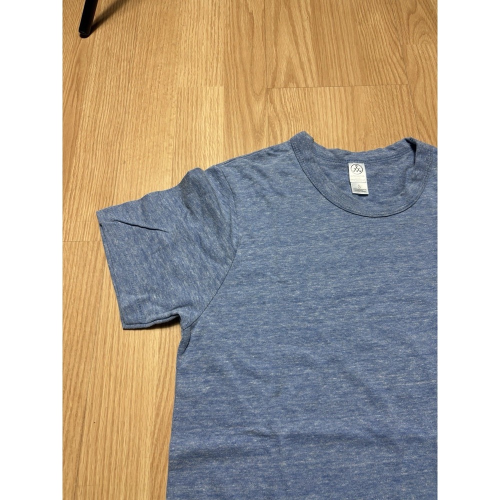 Alternative Earth Apparel Women's Small Blue T Shirt Relaxed Short Sleeve Soft - Picture 2 of 8